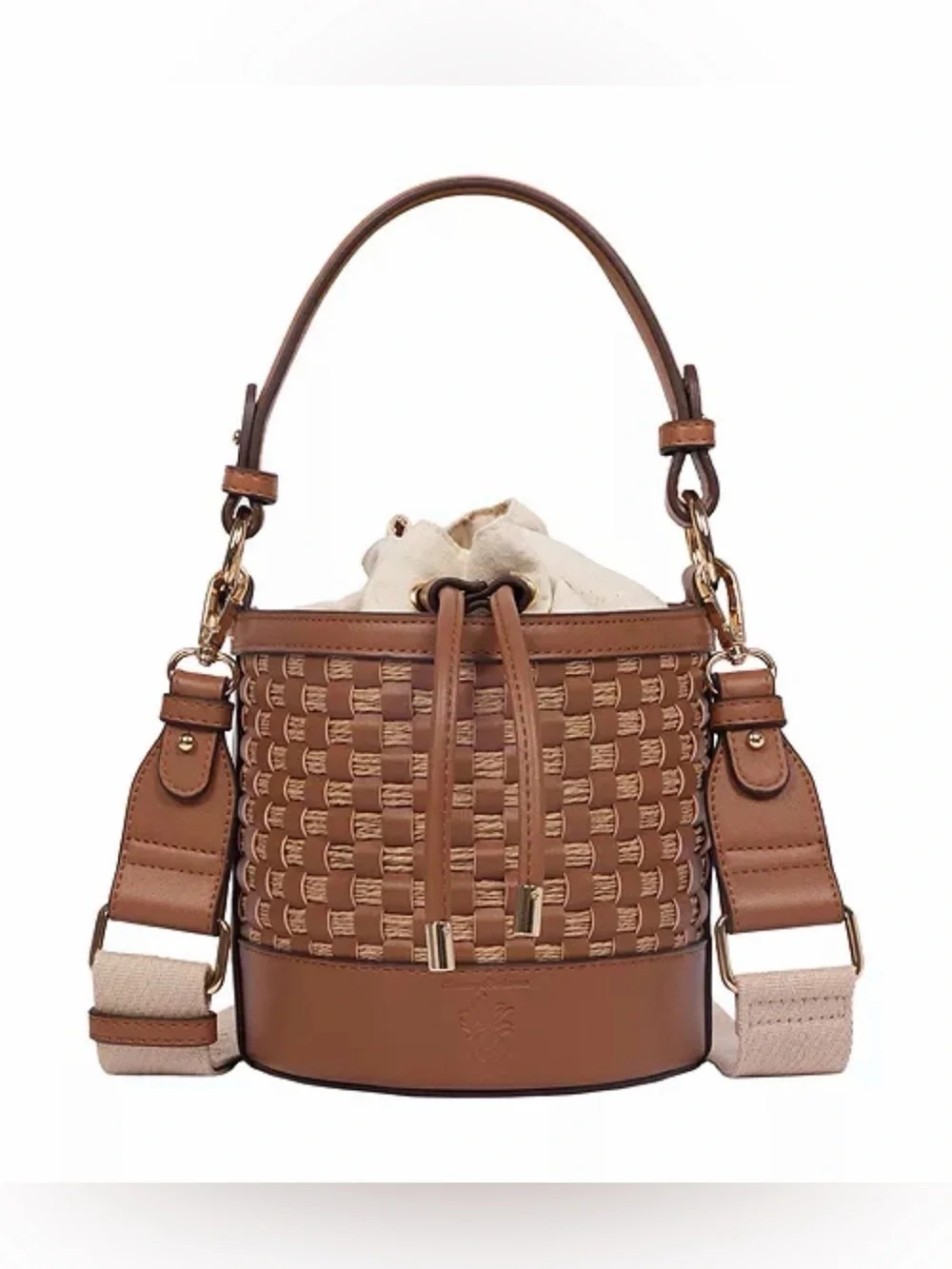 Tommy Bahama | Drawstring Bucket Bag w/ Cinch Top and Crossbody Strap 🌴